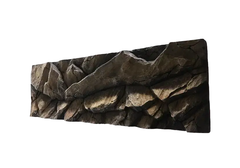 A 43 - Slim Rocky Aquarium Background