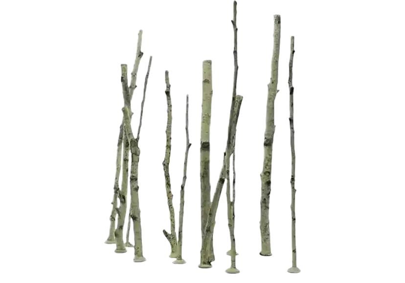 D 10 - Slim Standing Logs
