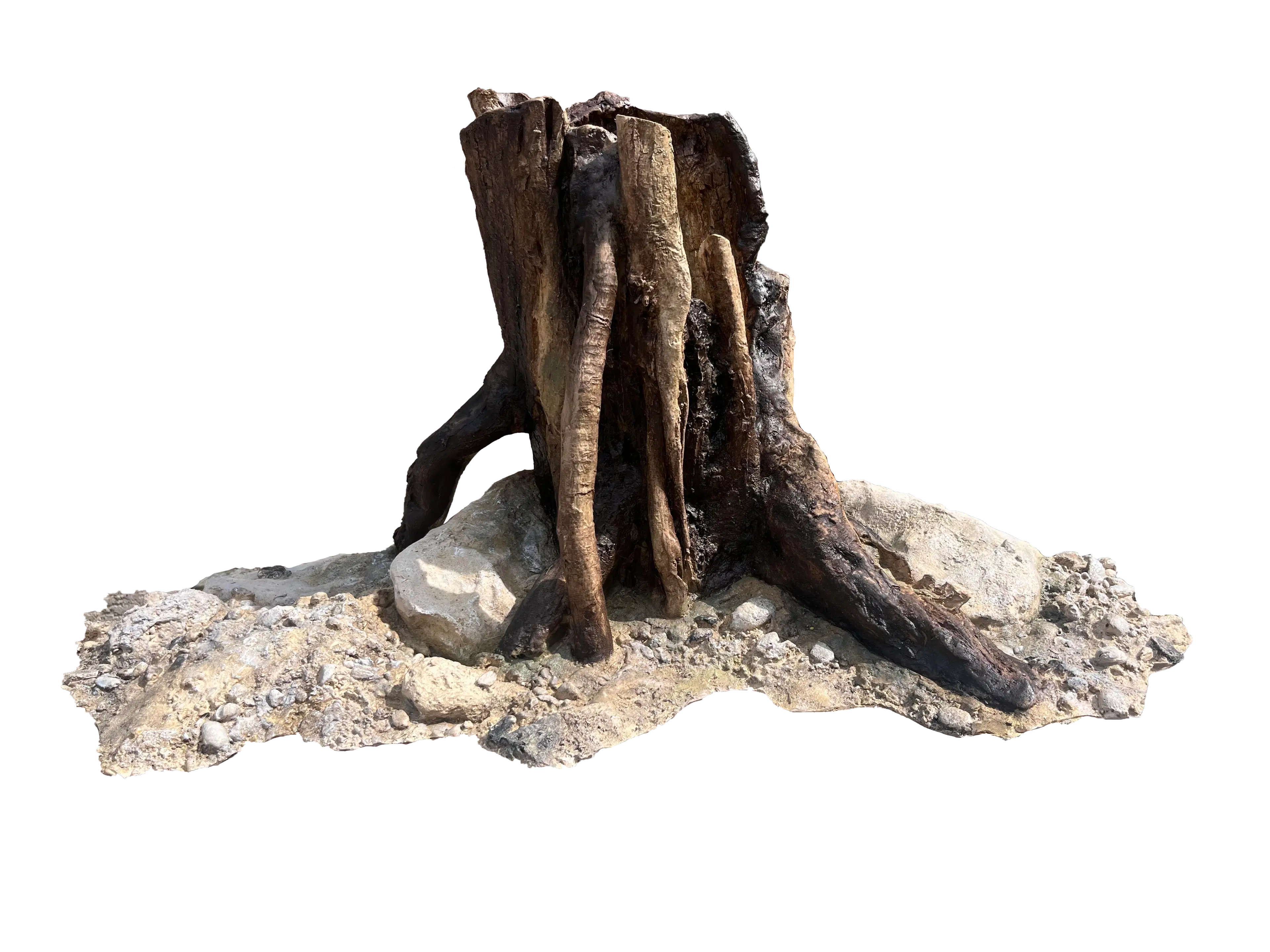 V1 - Tree trunk centerpiece